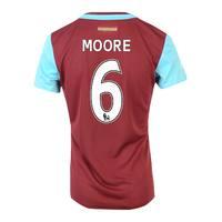 2015 16 west ham home shirt moore 6