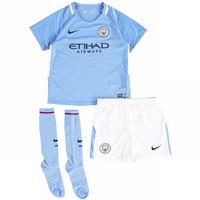 2017 2018 man city home nike little boys mini kit