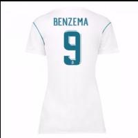 2017-18 Real Madrid Womens Home Shirt (Benzema 9)