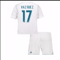 2017 18 real madrid home mini kit vazquez 17