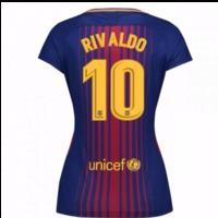 2017 2018 barcelona womens home shirt rivaldo 10