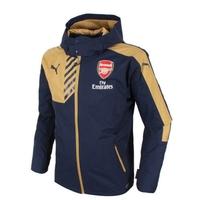 2015-2016 Arsenal Puma Rain Jacket (Navy) - Kids