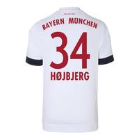 2015 16 bayern munich away shirt hojbjerg 34 kids