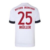 2015 16 bayern munich away shirt muller 25 kids