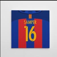 2016-2017 Barcelona Canvas Print (Samper 16)