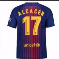 2017 2018 barcelona home shirt alcacer 17