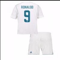 2017-18 Real Madrid Home Mini Kit (Ronaldo 9)