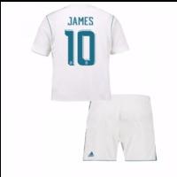 2017-18 Real Madrid Home Mini Kit (James 10)