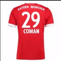 2017 18 bayern munich home short sleeve shirt coman 29