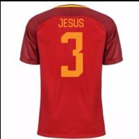 2017-18 Roma Home Shirt - Kids (Jesus 3)