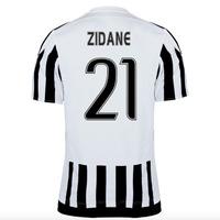 2015-16 Juventus Home Shirt (Zidane 21)