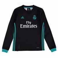 2017 2018 real madrid adidas away long sleeve shirt kids