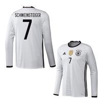 2016-2017 Germany Long Sleeve Home Shirt (Schweinsteiger 7)