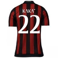 2015-16 AC Milan Home Shirt (Kaka 22)