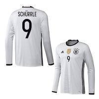 2016-2017 Germany Long Sleeve Home Shirt (Schurrle 9)