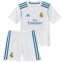 2017-2018 Real Madrid Adidas Home Mini Kit