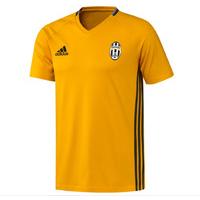 2016 2017 juventus adidas training tee gold