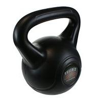 20kg Black Kettlebell Phoenix Fitness Cast Iron Exercise Core Strength Weight