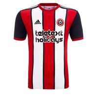 2017-2018 Sheffield United Adidas Home Football Shirt