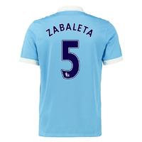 2015-16 Man City Home Shirt (Zabaleta 5)