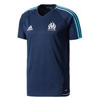 2017 2018 marseille adidas training shirt navy