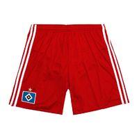 2016-2017 Hamburg Adidas Home Shorts (Red)