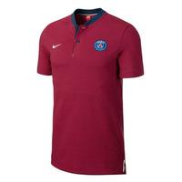 2017-2018 PSG Nike Authentic League Polo Shirt (Red)
