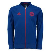 2016-2017 Man Utd Adidas Anthem Jacket (Royal Blue)