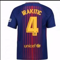 2017 2018 barcelona home shirt irakitic 4 kids