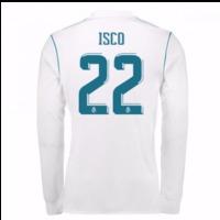 2017-18 Real Madrid Long Sleeve Home Shirt (Isco 22)