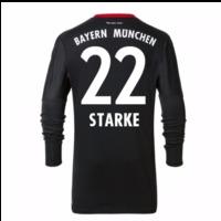 2017-18 Bayern Munich Home Goalkeeper Shirt - Kids (Starke 22)