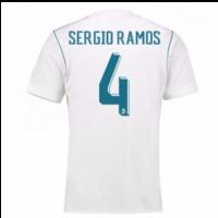 2017-18 Real Madrid Home Shirt - Kids (Sergio Ramos 4)