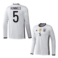 2016-2017 Germany Long Sleeve Home Shirt (Hummels 5)