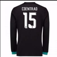 2017-18 Real Madrid Away Long Sleeve Shirt - Kids (Coentrao 15)