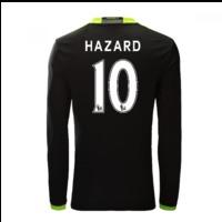 2016-17 Chelsea Away Long Sleeve Shirt (Hazard 10)