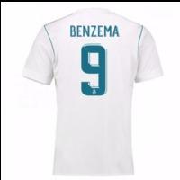 2017-18 Real Madrid Home Shirt - Kids (Benzema 9)