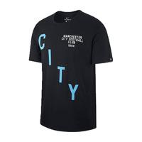 2017-2018 Man City Nike Squad Tee (Black)