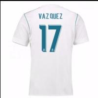 2017-18 Real Madrid Home Shirt (Vazquez 17)