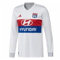 2017 2018 olympique lyon adidas home long sleeve shirt