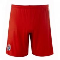 2017-2018 Olympique Lyon Adidas Away Shorts (Red)