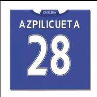 2016-2017 Chelsea Canvas Print (Azpilicueta 28)