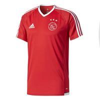 2017-2018 Ajax Adidas Training Shirt (Red) - Kids