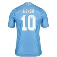 2015 2016 lazio authentic home shirt signori 10