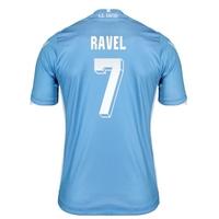 2015-2016 Lazio Authentic Home Shirt (Ravel 7)