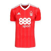 2017-2018 Nottingham Forest Adidas Home Football Shirt