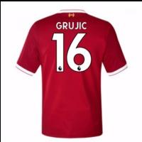 2017-18 Liverpool Home Short Sleeve Shirt (Grujic 16)