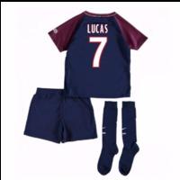 2017-18 Psg Home Mini Kit (Lucas 7)