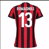 2017-2018 AC Milan Womens Home Shirt (Romagnoli 13)
