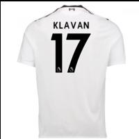 2017-18 Liverpool Away Shirt (Klavan 17) - Kids