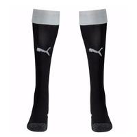 2017-2018 Newcastle Home Football Socks (Black) - Kids